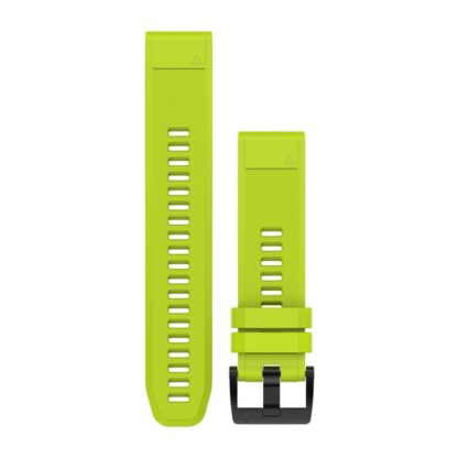 Paski do zegarka QuickFit® 22 Żółty silikonowy