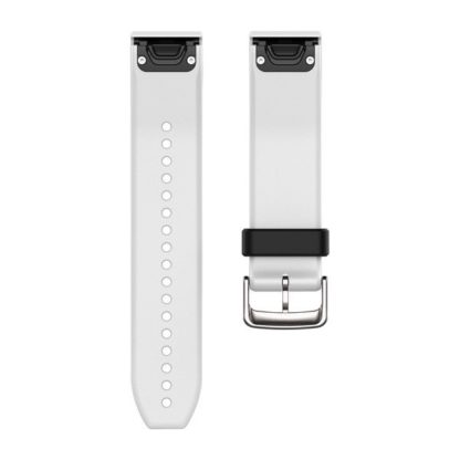 Paski do zegarka QuickFit® 22 Biały silikonowy