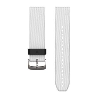 Paski do zegarka QuickFit® 22 Biały silikonowy