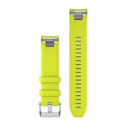 Paski do zegarka QuickFit® 22 Żółty pasek silikonowy