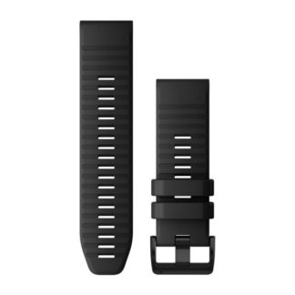 Paski do zegarka QuickFit™ 26 Czarny silikonowy